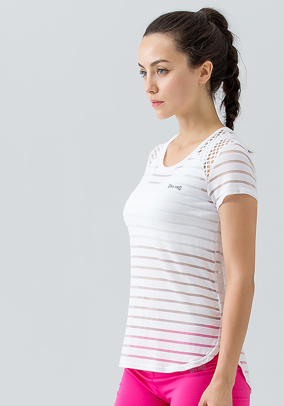 Stripe Hollow Out Top Stripe Hollow Out Top